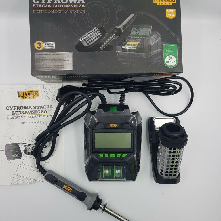 CYFROWA STACJA LUTOWNICZA NITEO TOOLS STR0428-20