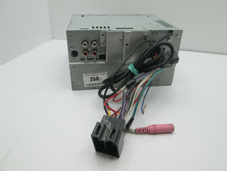 RADIO SAMOCHODOWE JVC KW-R600BT+KOSTKI