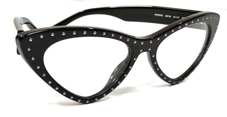 POWYSTAWOWE OKULARY MOSCHINO CZARNE  MOS006/S