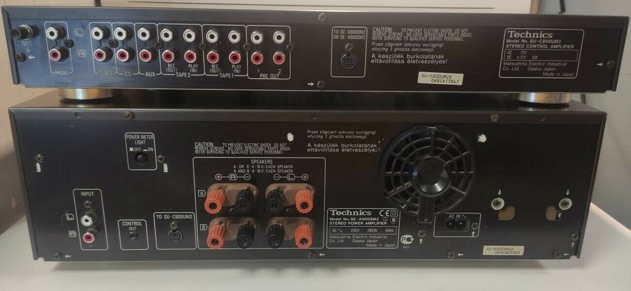 technics-se-a900sm2-su-c800um2-pilot-stan-uzywany