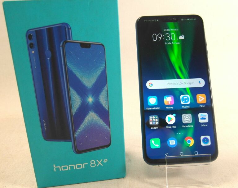 honor 8x blue