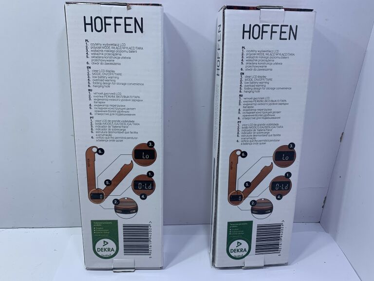 SKŁADANA WAGA KUCHENNA HOFFEN KS-1137B