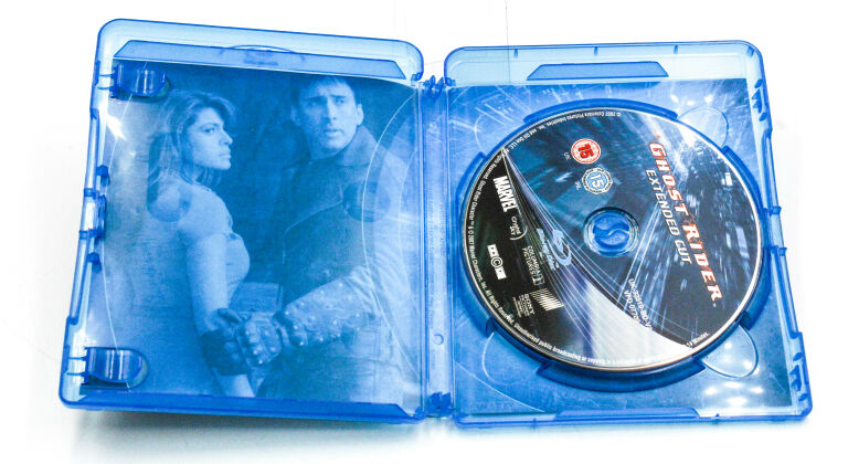 BLUE-RAY DISK DVD GHOST RIDER EXTENDED CUT MARVEL