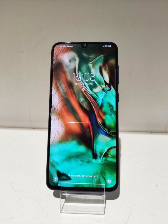 TELEFON SAMSUNG GALAXY A70 ROZBITY EKRAN DZIAŁA!