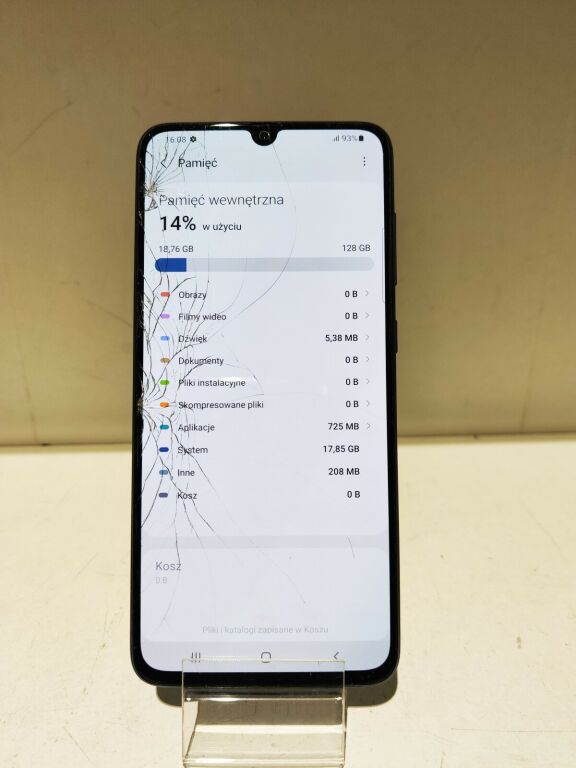TELEFON SAMSUNG GALAXY A70 ROZBITY EKRAN DZIAŁA!