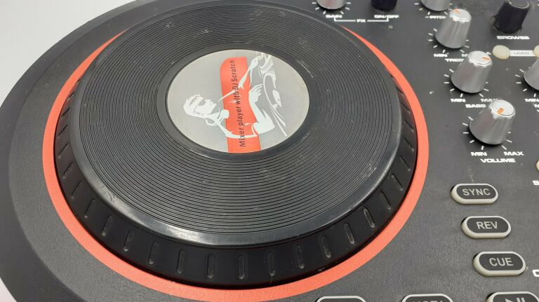 mikser-dj-silvercrest-sdj-100a1-usb-stan-uzywany