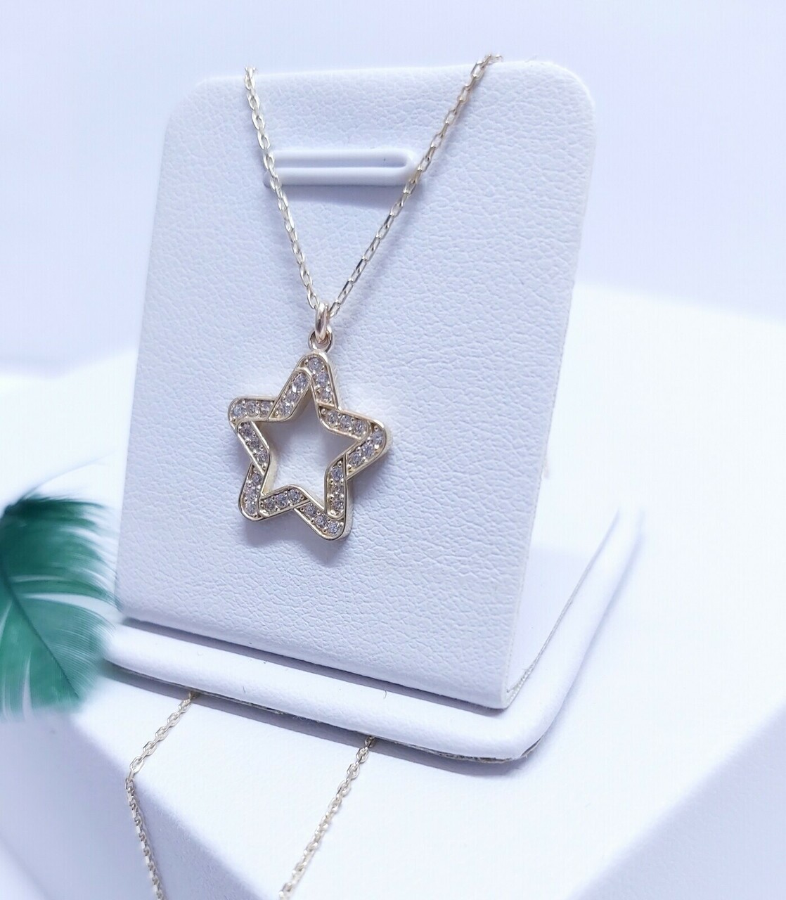 okazja-cudna-zlota-celebrytka-lancuszek-gwiazdka-585-211g-mickiewicza-6019-bielsk-podlaski