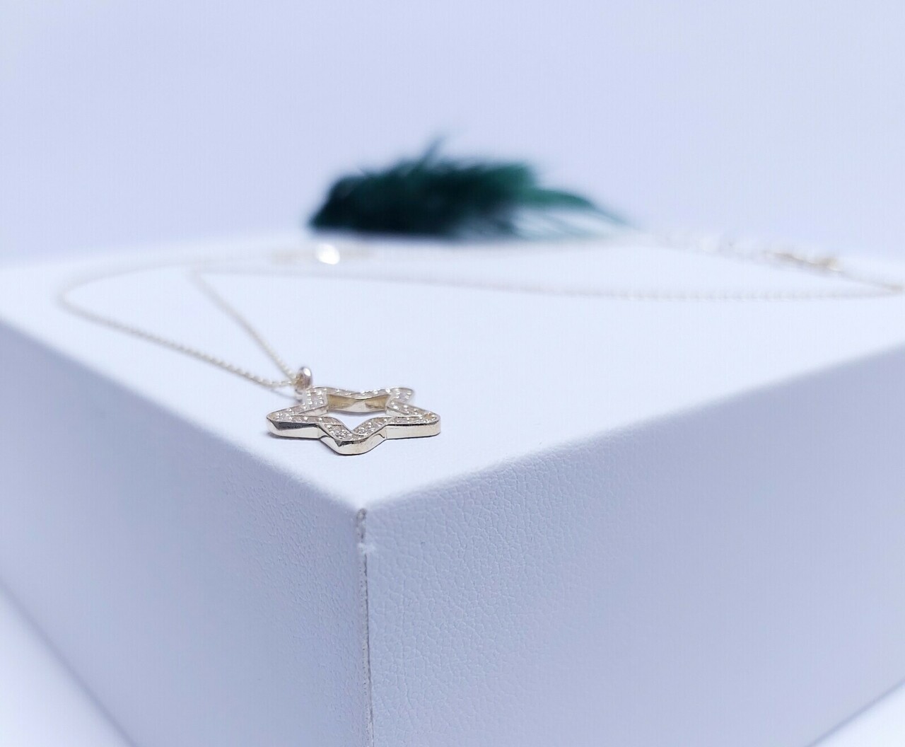 okazja-cudna-zlota-celebrytka-lancuszek-gwiazdka-585-211g-material-15835-2