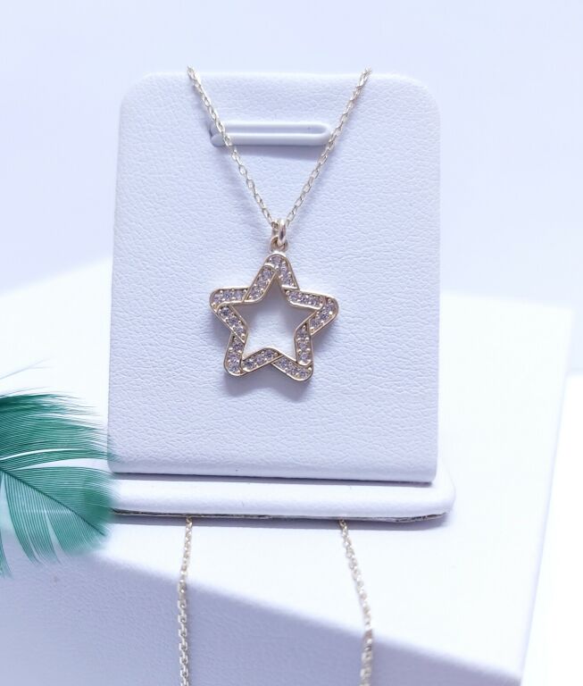 okazja-cudna-zlota-celebrytka-lancuszek-gwiazdka-585-211g-marka-248811-958954