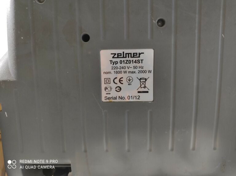 ODKURZACZ ZELMER VOYAGER TWIX 01Z014ST 2000W