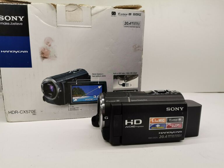 KAMERA SONY HDR-CX570E KOMPLET