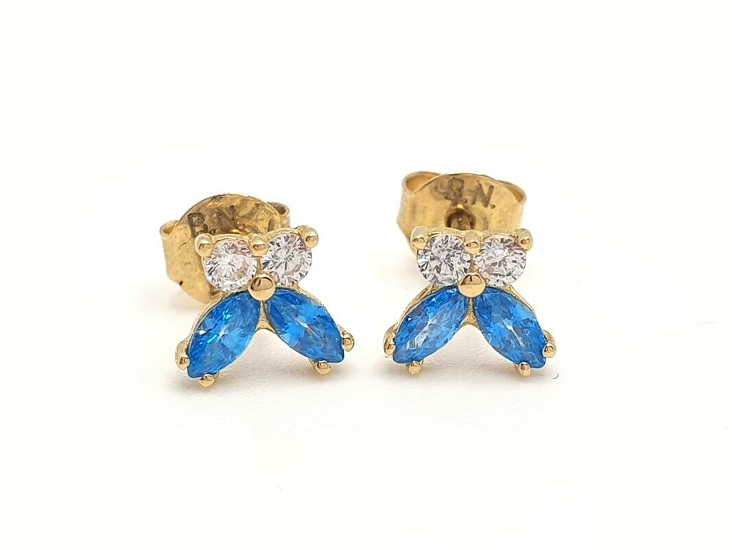 zlote-kolczyki-bialo-blekitne-kokardki-585-091g-wlotowa-5b-krakow