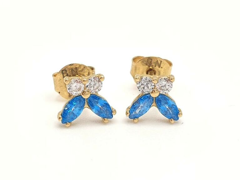 zlote-kolczyki-bialo-blekitne-kokardki-585-091g-wlotowa-5b-krakow