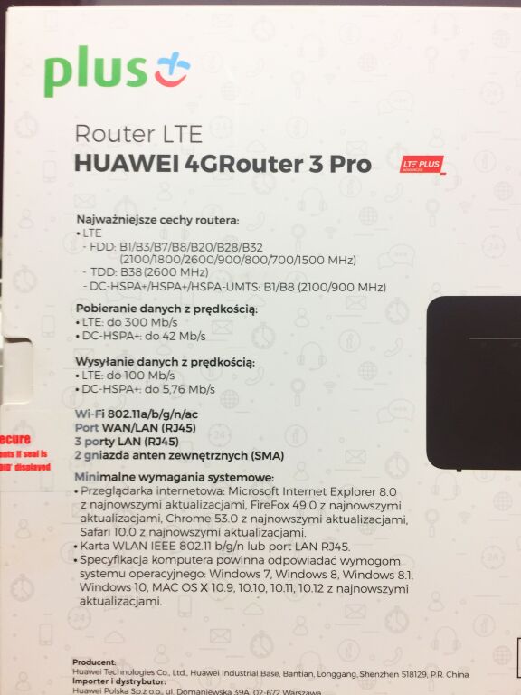 router-lte-huawei-4grouter-3-pro-fv-stan-uzywany
