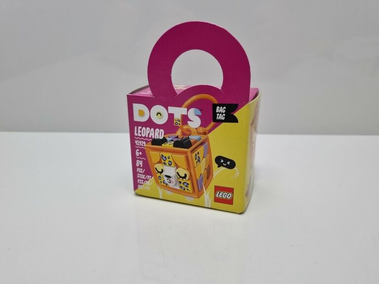 KLOCKI LEGO DOTS ZAWIESZKA Z LEOPARDEM 41929