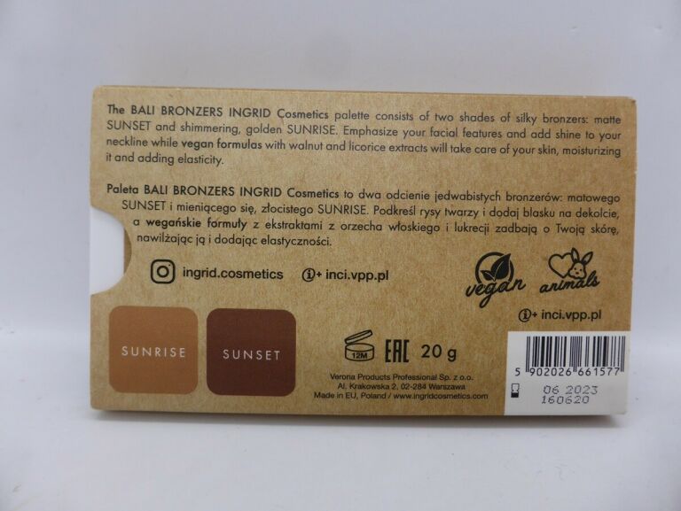 INGRID BALI PALETA BRONZERÓW