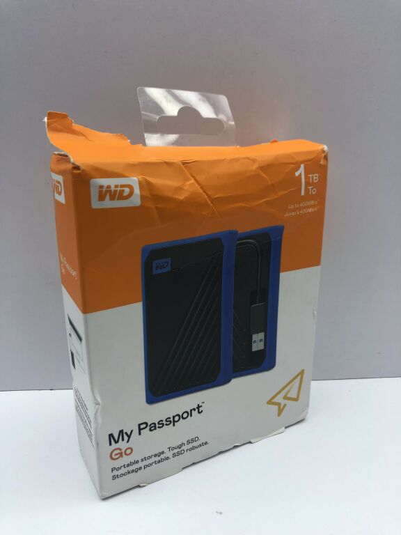 DYSK PRZENOŚNY WD MY PASSPORT GO SSD 1TB