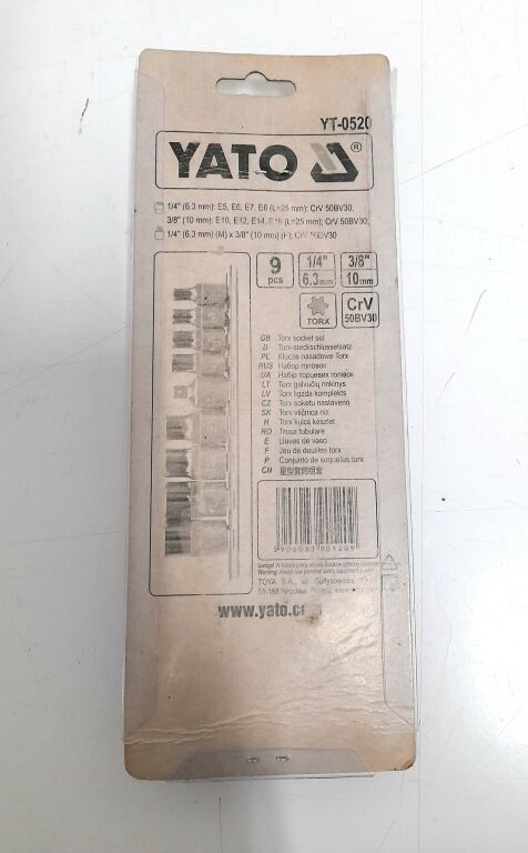 NASADKI TORX E5-E16 YATO YT-0520