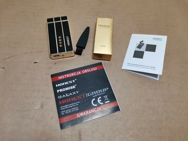 ZAPALNICZKA HONEST PLAZMOWA NA USB