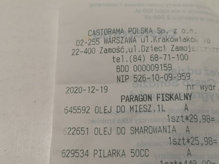 PIŁA SPALINOWA NAC CST52-45-06AC GWARANCJA