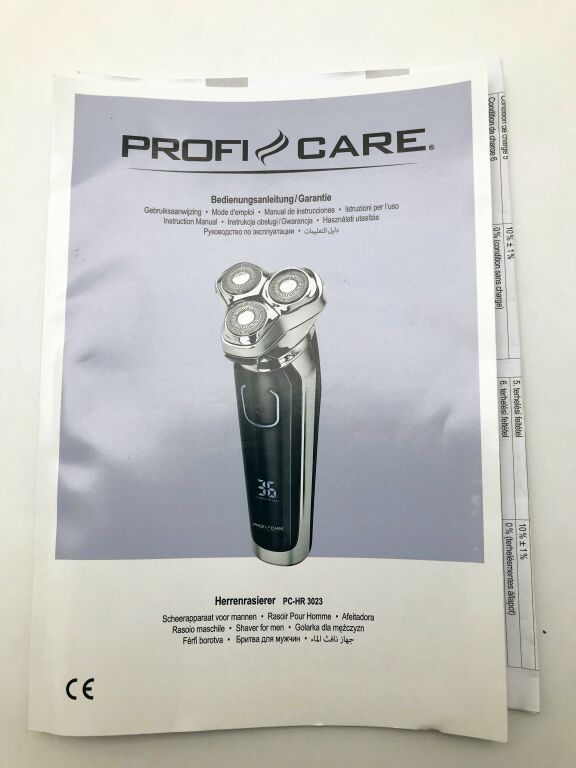 MASZYNKA DO GOLENIA PROFI-CARE PC-HR 3032 JAK NOW