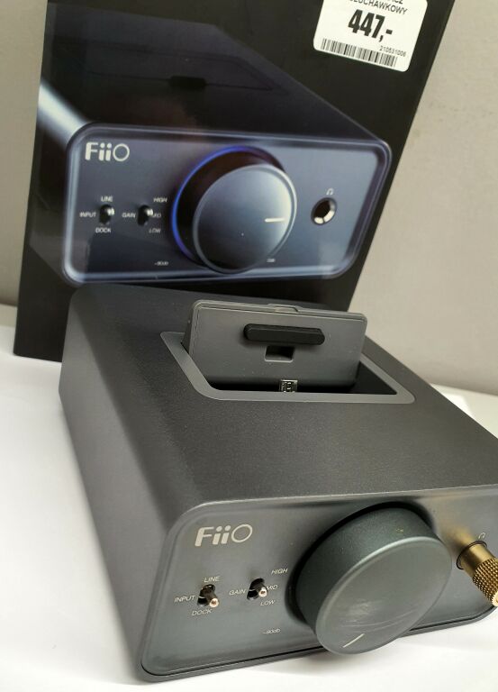 WZMACNIACZ SŁUCHAWKOWY KONWERTER DAC FIIO K5