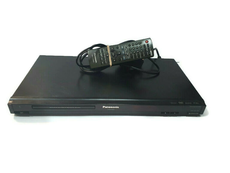 DVD PANASONIC DVD-S33+PILOT