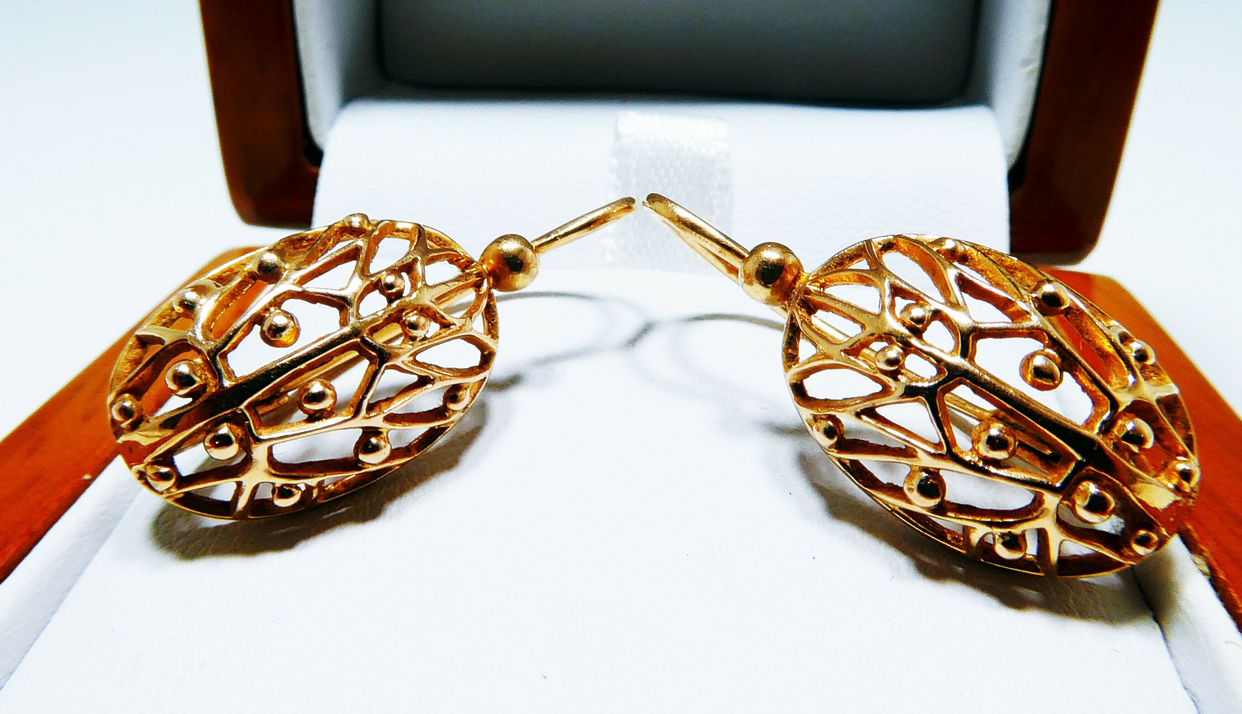 sliczne-zlote-kolczyki-koszyczki-448-g-585-rodzaj-wyrob-jubilerski