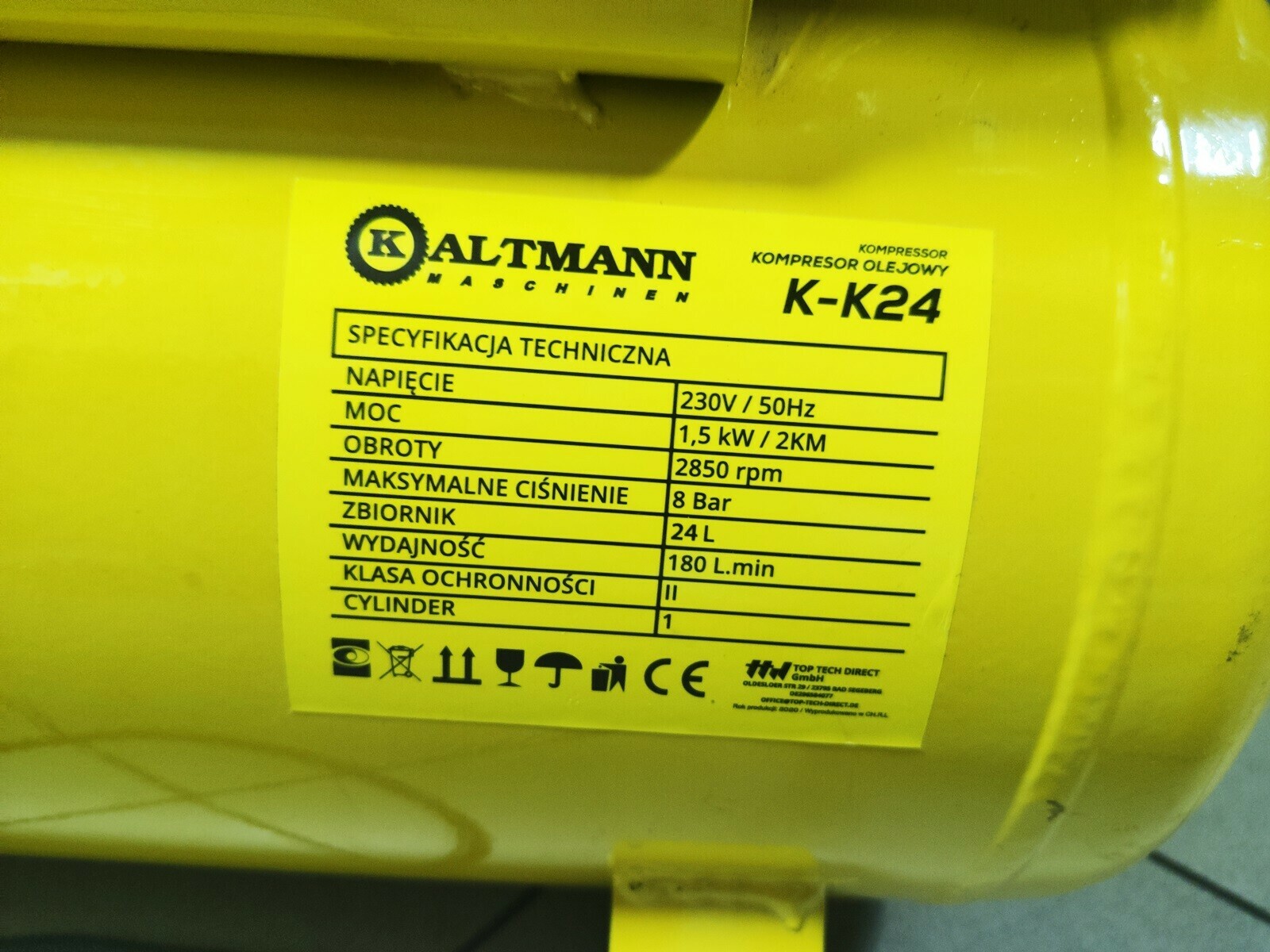 sprezarka-kompresor-kaltmann-k-k24-stan-uzywany