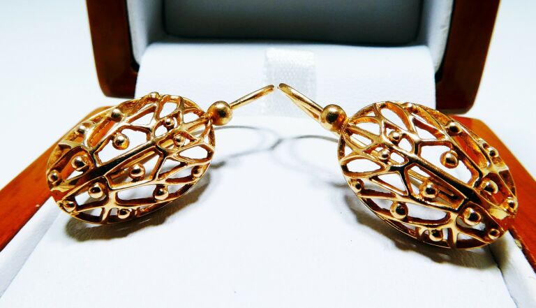 sliczne-zlote-kolczyki-koszyczki-448-g-585-rodzaj-wyrob-jubilerski