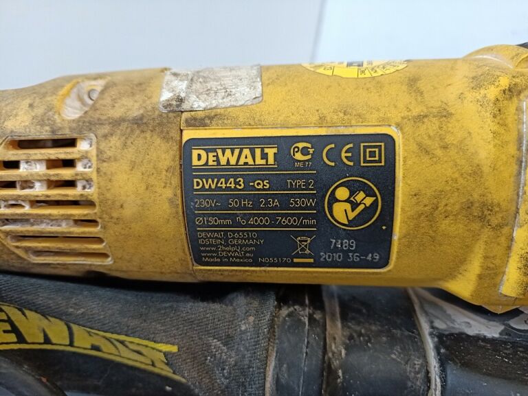SZLIFIERKA MIMOŚRODOWA DEWALT DW443