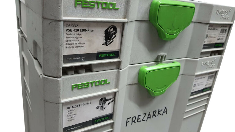 FESTOOL PSB 420 EBQ WYRZYNARKA SKRZYNIA KOMPLET
