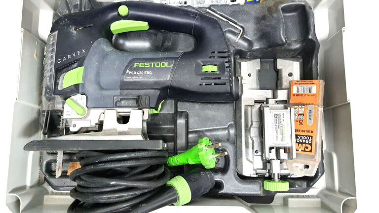 FESTOOL PSB 420 EBQ WYRZYNARKA SKRZYNIA KOMPLET