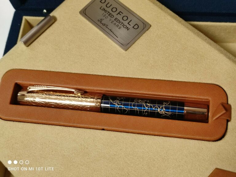 PIÓRO PARKER DUOFOLD LIMITED 130TH 18K OKAZAJA CE