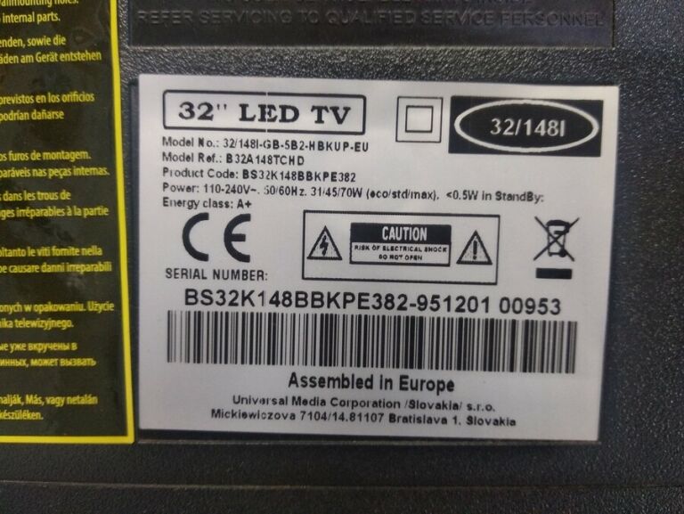 TELEWIZOR BLAUPUNKT LED TV 720P- BRAK PODSTAWKI