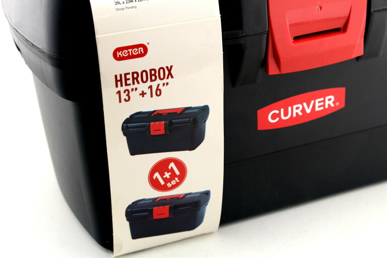 SKRZYNKA NARZĘDZIOWA KETER HEROBOX BASIC 16+13