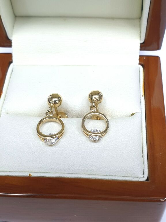 zlote-kolczyki-stan-uzywany