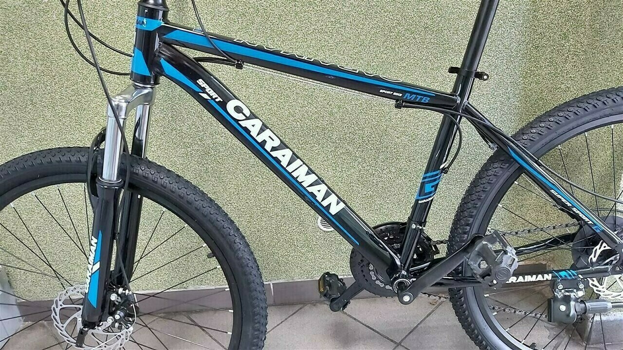 rower-caraiman-26-cali-niebieski-21-biegow-stan-uzywany