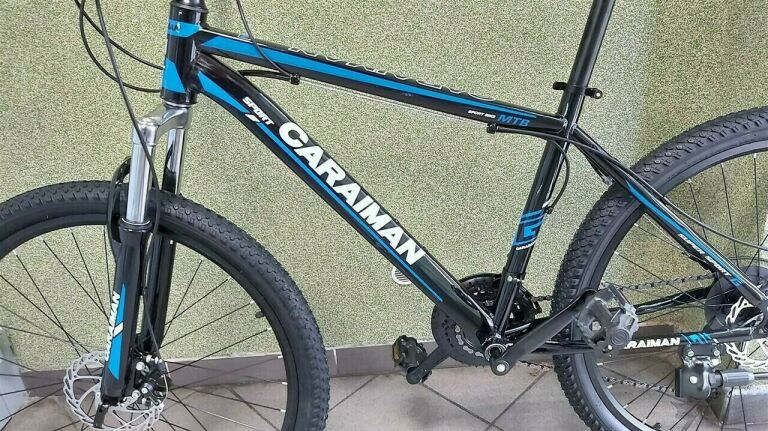 rower-caraiman-26-cali-niebieski-21-biegow-stan-uzywany