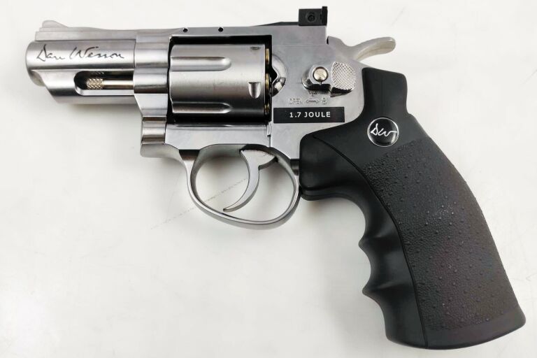 REWOLWER ASG CO2 DAN WESSON 4'' SILVER