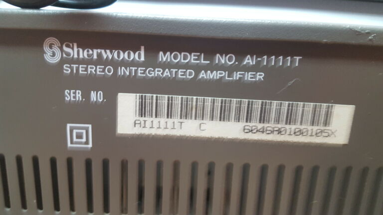 WZMACNIACZ SHERWOOD AL-1111T + GŁOŚNIK LG