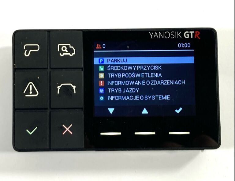 ASYSTENT KIEROWCY ANTYRADAR YANOSIK GTR