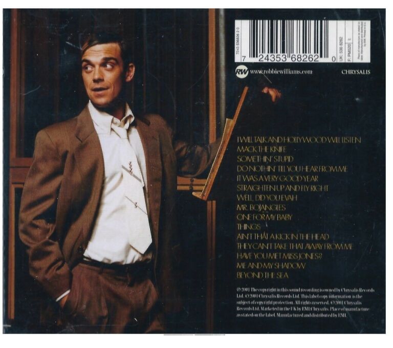 CD ROBBIE WILLIAMS - SWING WHEN YOU'RE WINNING