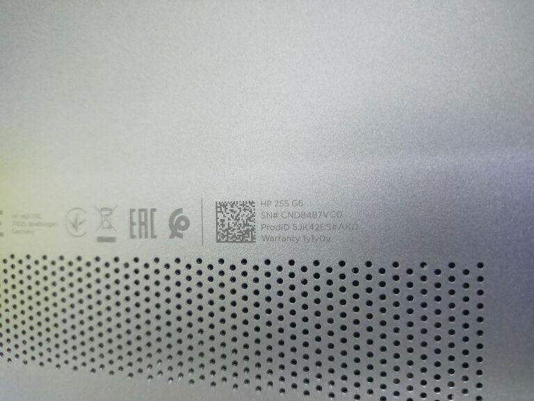 LAPTOP HP 255 G6 4GB/1TB HDD WIN10