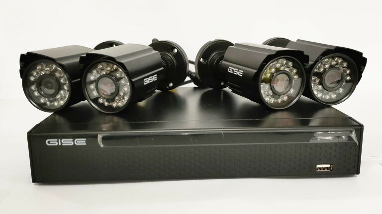 MONITORING ZESTAW 4 KAMERY + SMART VIDEO RECORDER