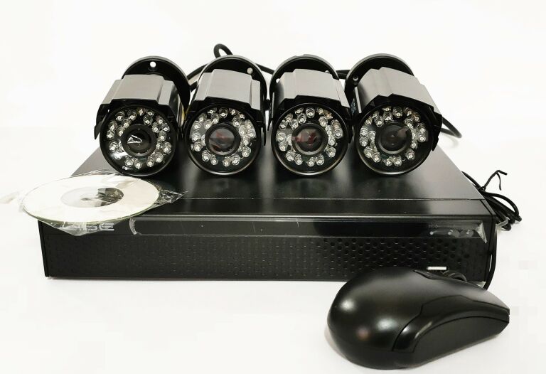 MONITORING ZESTAW 4 KAMERY + SMART VIDEO RECORDER