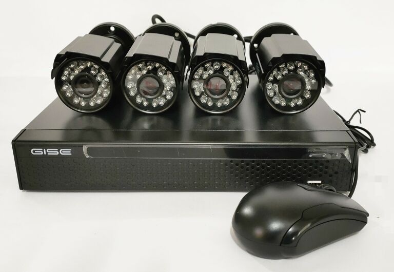 MONITORING ZESTAW 4 KAMERY + SMART VIDEO RECORDER