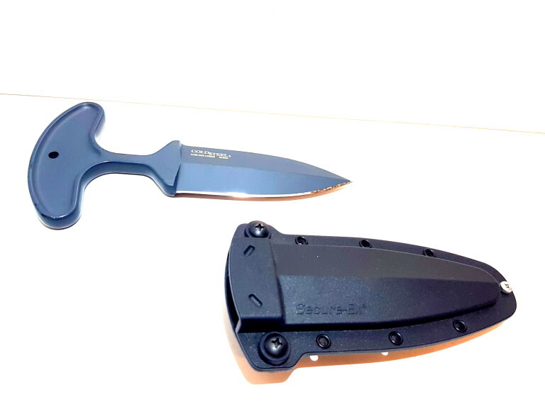 NÓŻ COLD STEEL DROP FORGED PUSH KNIFE + KABURA