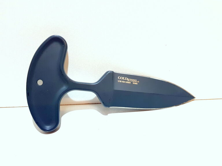 NÓŻ COLD STEEL DROP FORGED PUSH KNIFE + KABURA