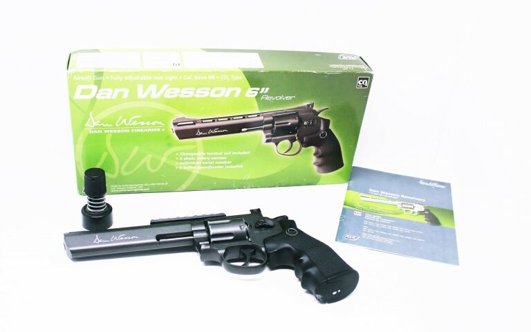 REPLIKA REWOLWER DAN WESSON 6'' BB 4,5 MM